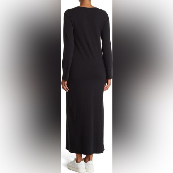 Melrose and Market Black Long Sleeve maxi Dress - Picture 2 of 10